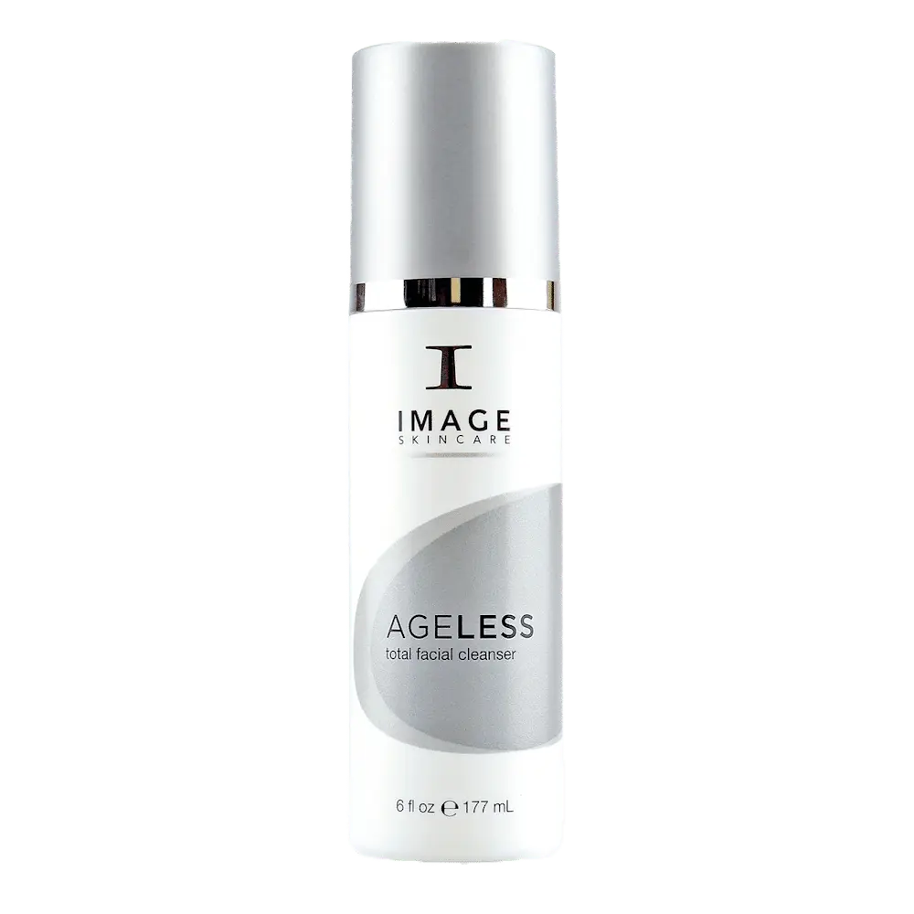 Geef je huid een boost van huidverjonging door te reinigen met de Ageless Total Facial Cleanser van Image Skincare.